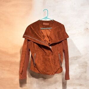 Women's Brown Leather Jacket